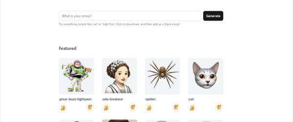 Slack等で使えそうな絵文字を任意のプロンプトからAIが生成してくれるオープンソースのWebアプリ・「EmojiGen」