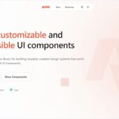 再利用可能でスケーラブルなデザインシステムを構築するためのヘッドレスUIライブラリ・「Ark UI」