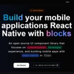React Native製アプリの動的UIを作成するためのOSS・「Design Blocks」