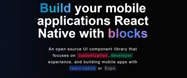 React Native製アプリの動的UIを作成するためのOSS・「Design Blocks」
