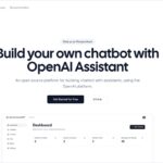 OpenAI API Assistantを使用したチャットボット構築のためのオープンソースプラットフォーム・「OpenAssistantGPT」