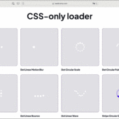 ブックマークしておくと便利！ CSSで実装されたローダー、簡単にカスタマイズもできる優れもの -Loadership