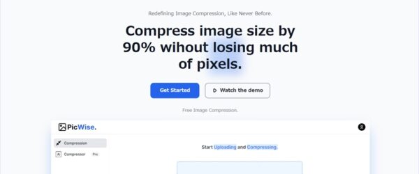 品質を維持したまま画像サイズを圧縮できるAIも搭載のオープンソース画像圧縮ツール・「PicWise」