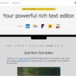 柔軟性と拡張性を重視したクロスプラットフォーム対応のシンプルなオープンソースWYSIWYGエディター・「Quill」