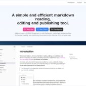 任意のMarkdownファイルの読み取り、編集、公開が可能なオープンソースのMarkdownエディター・「Inkdown」