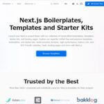 Next.jsベースの様々なテンプレートやboilerplateを無料で配布する・「Next.js Templates」