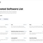 セルフホスティング可能なアプリケーションのみをコレクションしているディレクトリサイト・「Self-Hosted Software List」