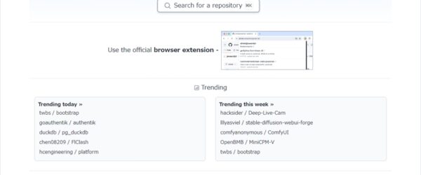 任意のオープンソースのプロジェクトと関連性のあるリポジトリをリスト化してくれる・「Related Repos」