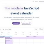 FullCalendarの代替として開発されたオープンソースのJavaScript製イベントカレンダー・「Schedule-X」