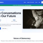 Pol.isを活用した議論の場を提供できるオープンソースの公開ディスカッションプラットフォーム・「Society Speaks」