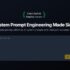 AIに指示する任意のプロンプトを自然言語からAIが生成してくれるオープンソースのAIプロンプトジェネレーター・「System Prompt Generator」
