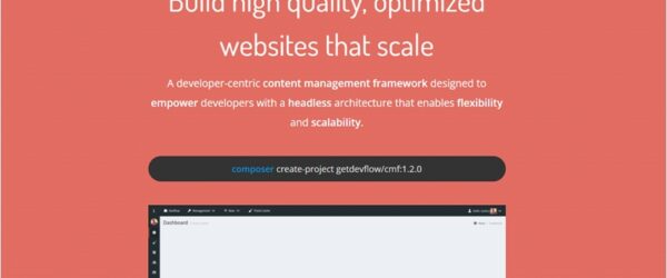 柔軟性と拡張性に優れたオープンソースのヘッドレスCMSフレームワーク・「Devflow」