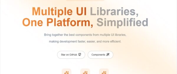 複数のUIライブラリを一元化したりAIによるカスタムコンポーネントの生成なども可能なOSS・「UÍ-Unify」