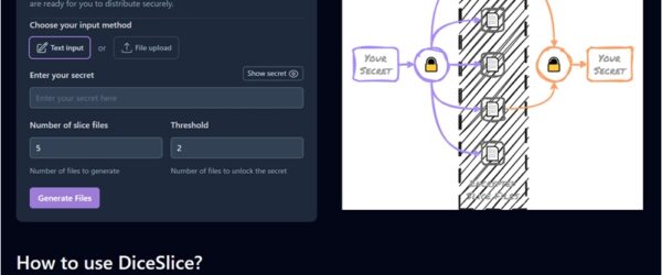 シンプルさと安全性を重視して設計されたオープンソースのデータ共有プラットフォーム・「Diceslice」