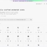 motion.jsとlucide iconsで構築されたシンプルなアニメーション付きアイコンライブラリ・「pqoqubbw/icons」