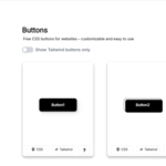 CSSやTailwindでのCSSスニペットライブラリ「CSS Snippets Library」