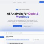 コードおよび会議内容の分析のためのAI駆動の分析プラットフォーム・「Insightseek」