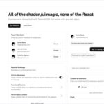 汎用的で使い勝手の良いTailwindベースUIコンポーネントライブラリ・「Basecoat」