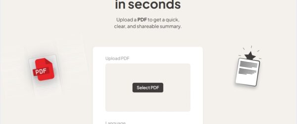 AIが任意のPDFを各セクションに分けて要約してくれるオープンソースのWebアプリ・「SmartPDF」