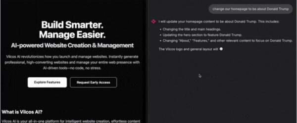 組み込まれたAIエージェントによるWebサイト全体の管理も可能なオープンソースの生成AI駆動型CMS・「Vilcos」