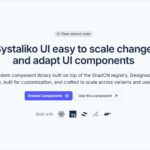 Next.js向けにTailwindとMotionで構築されたアニメーションUIのコレクション・「Systaliko UI」