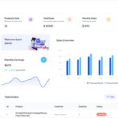 Next.jsベースで構築されたオープンソースのダッシュボードテンプレート・「NextKit」