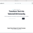 UIコンポーネントをAIで簡単に実装できる、Tailwind CSSのコードをプロンプトから生成できるツール -TailwindGenAI