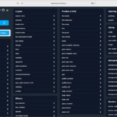 Tailwind CSSの最新チートシート、v4.1対応、すべてのクラスとプロパティ・値を参照および検索もできる優れもの