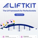 黄金比に基づいてデザインされたオープンソースのUIフレームワーク・「liftkit」