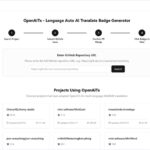 Githubで公開されているプロジェクトのreadmeをAIによる他言語化に対応できる・「OpenAiTx」
