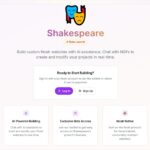 Nostrプロトコルで実行されるAI駆動のオープンソースWebサイトビルダー・「Shakespeare」