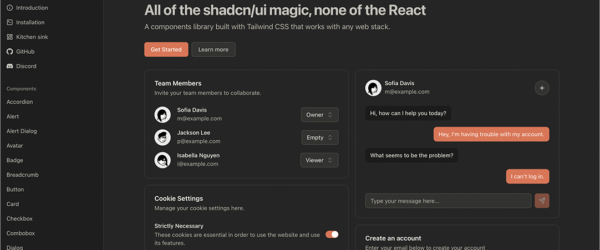 コピペで簡単に利用できる！ Tailwind CSSで実装された、アクセシブルでモダンなUIコンポーネント -Basecoat