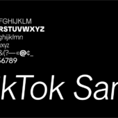 デザイナーはダウンロードしておこう！ TikTokからオフィシャルフォント「TikTok Sans」がオープンソースでリリース
