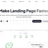 SaaS向けに作られたオープンソースのランディングページテンプレート・「inwind-landing-page」
