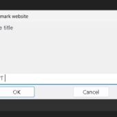 Autohotkeyベースで構築された軽量なデスクトップ向けブックマークランチャー・「Markey」