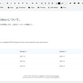 WebアプリやCMS等に組み込む為のオープンソースのWYSIWYG HTMLエディター・「miniB HTML editor」