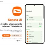 Tailwindベースでデザインされたオープンソースのモバイル向けUIコンポーネント集・「Konsta UI」
