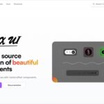 アニメーション化されたインタラクティブなオープンソースのUIライブラリ・「Scrollx UI」