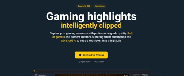 ゲーマーやコンテンツクリエイター向けに設計されたオープンソースのAI機能付き録画ツール・「Segra」