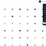 1500以上のシンプルで汎用的なSVGアイコンが全て利用できるオープンソースのアイコンセット・「MeisterIcons」