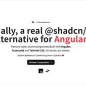 Angular.js向けに作られたオープンソースのshadcn/ui代替・「Zard UI」
