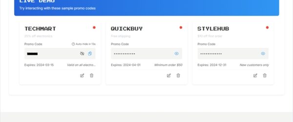クーポンコードなどを暗号化して管理できるオープンソースのプロモーションコード管理ツール・「PromoCipher」