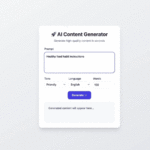 Laravelベースで構築されたオープンソースのAI駆動コンテンツジェネレーター・「AI Content Generator」