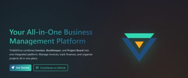 様々なビジネス向けツールを1か所にまとめたオープンソースのオールインワンビジネス管理プラットフォーム・「TridahDrive」