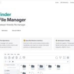 任意のファイルの各操作やプレビューも可能なオープンソースのファイルマネージャー・「VueFinder」