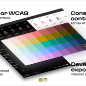 UIデザインに特化！ 数学的な処理で一貫性のあるカラーパレットを生成する初のカラーツール -Harmonizer