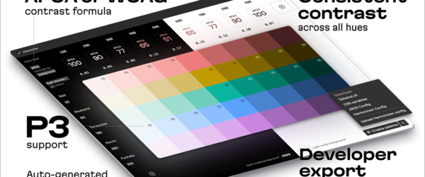UIデザインに特化！ 数学的な処理で一貫性のあるカラーパレットを生成する初のカラーツール -Harmonizer