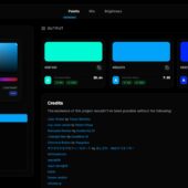 HTMLファイル1枚で構成されたミニマルなカラーパレットジェネレーター・「Nof Go」