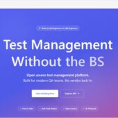 QAエンジニアのために構築されたオープンソースのテスト管理プラットフォーム・「QA Studio」