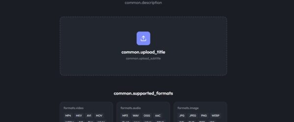 動画や音源、画像など様々なメディアファイルを他の拡張子に変換するオープンソースのWebファイルコンバーター・「Velora」